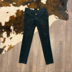 Anthropologie Green Corduroy Jeans